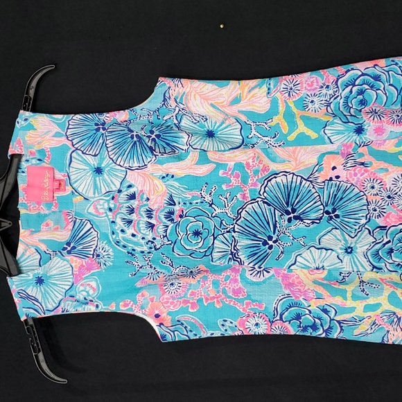 🆕️ Lily Pulitzer Mila Sleeveless Shift Dress Once Upon A Tide - Picture 10 of 16